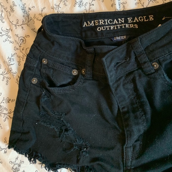 American Eagle High-waisted Jean Shorts - Picture 3 of 4